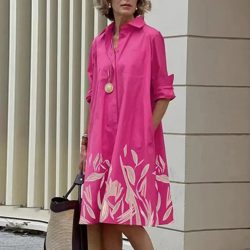 Wilhemina | Women's Relaxed Pocket Casual Dress