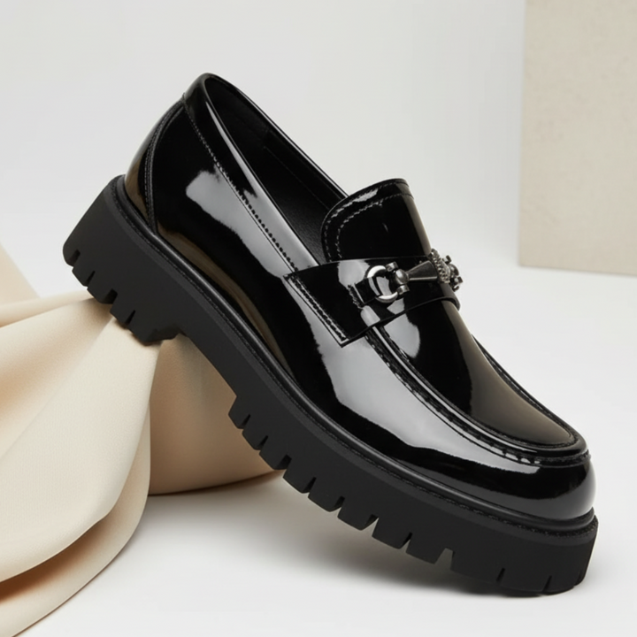 Classic leather dress loafers for men | Marino -8