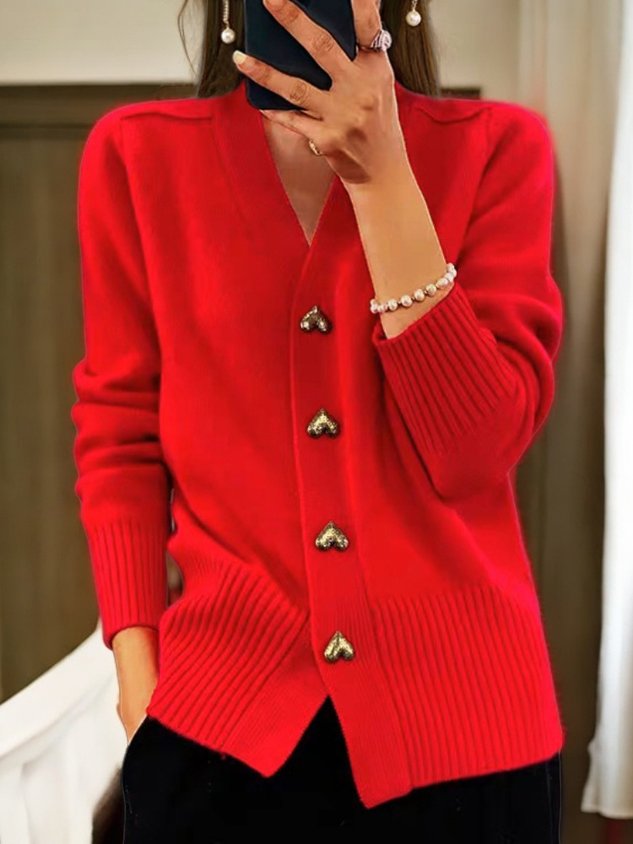 Effortless longline open-front cardigan for women | Liora -4