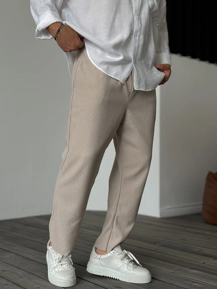 Men's Soft Ribbed Pants