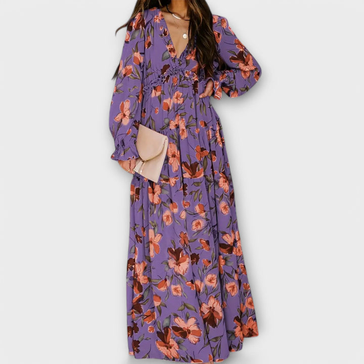 Women's Long Sleeve Summer Dress