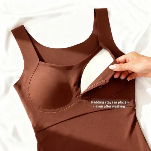 Sorvane | Women's Built In Bra Tank Top