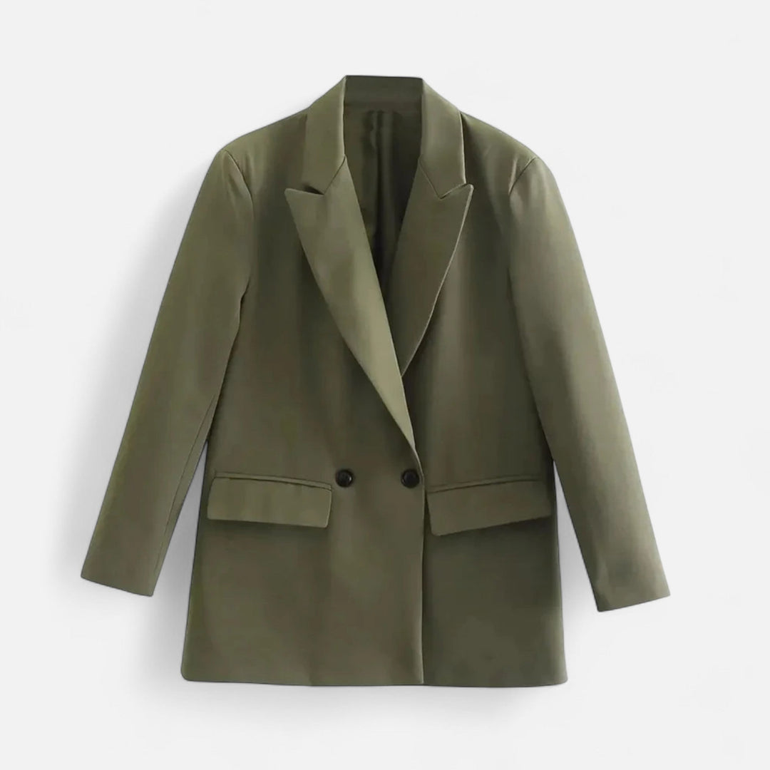 Women’s Double-Breasted Vintage Blazer