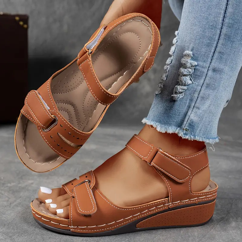 Soft orthopaedic comfort summer sandals for women -11