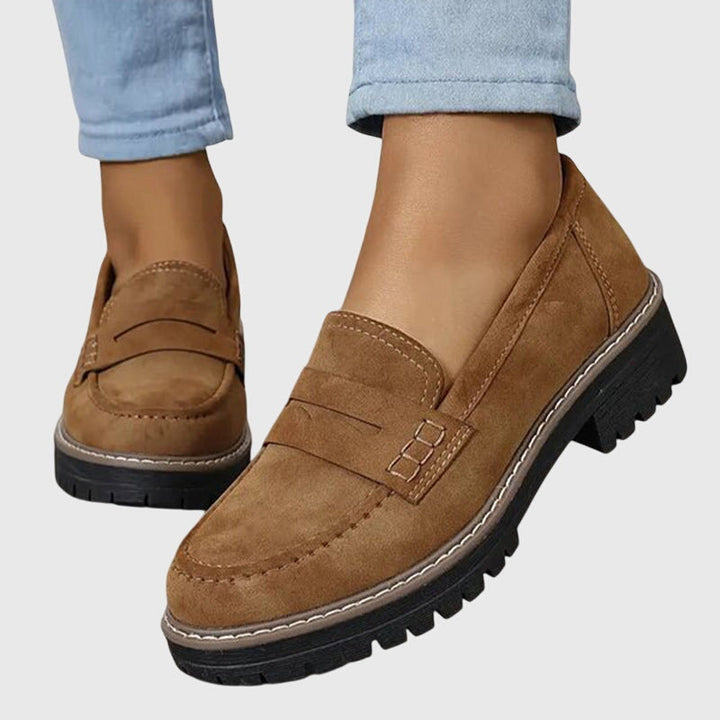 Women's Chunky Suede Loafers