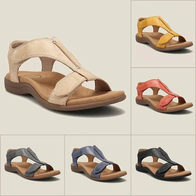 Orthopaedic arch support summer sandals for women -3