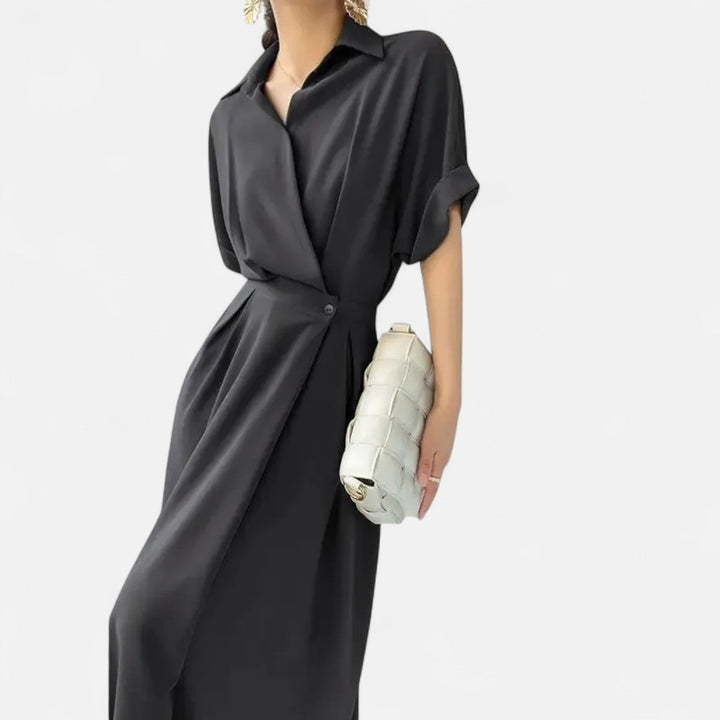 Women’s French Classic Style Shirt-Dress