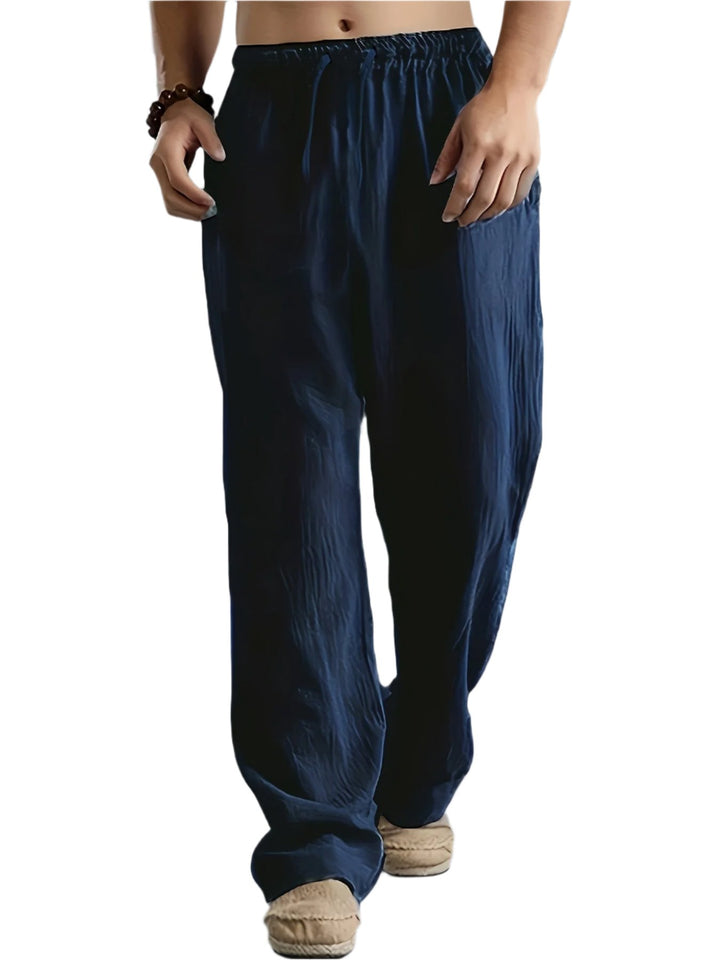 Men's linen trousers