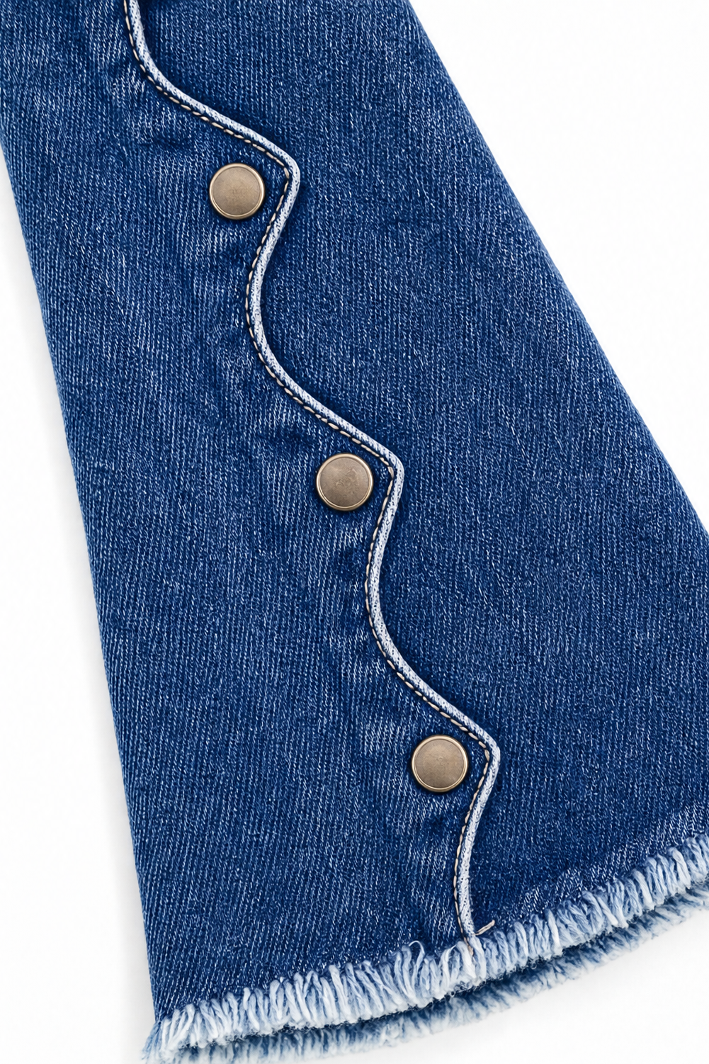 Camille | Women's High Waisted Stretch Denim Flare Jeans