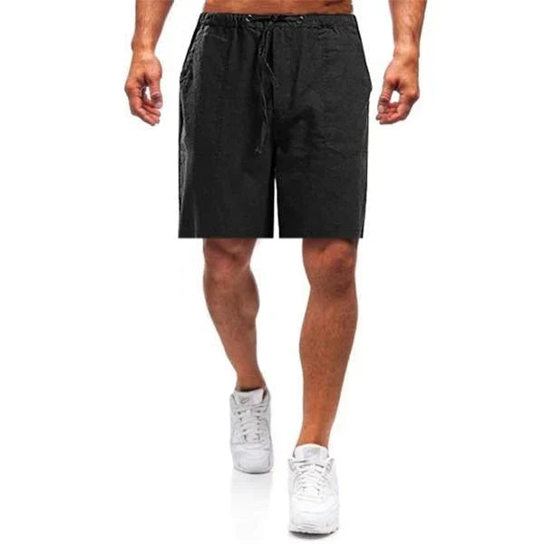 Linen shorts for men