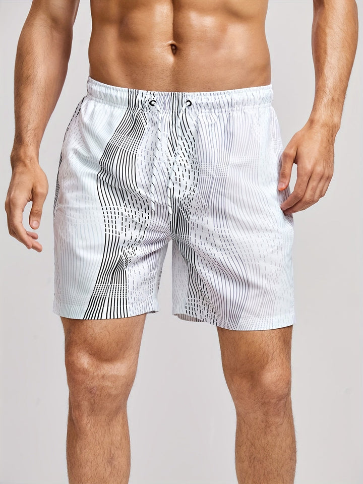 Men's quick-drying swimming trunks