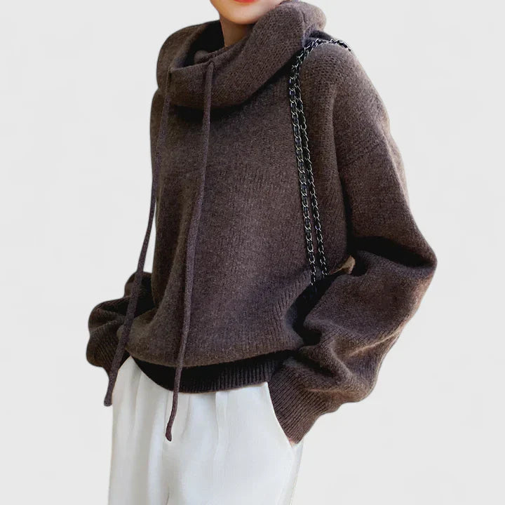 Women's Cozy Knit Hoodie