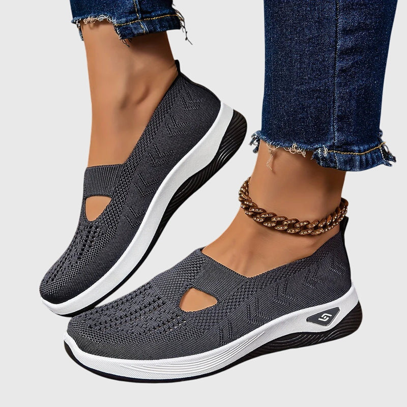 Orthopaedic knitted slip-on shoes for women | Orla -10