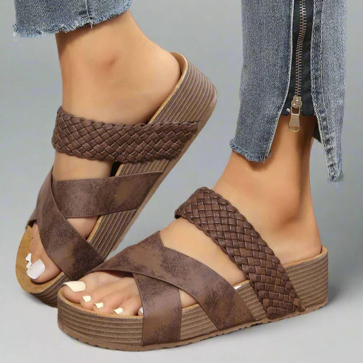 Lorena | Women's Cushioned Orthopedic Sandals with Flexible Sole