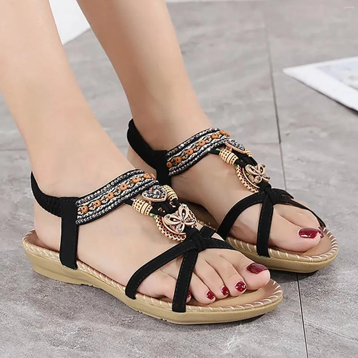 Women's bohemian style comfy sandals