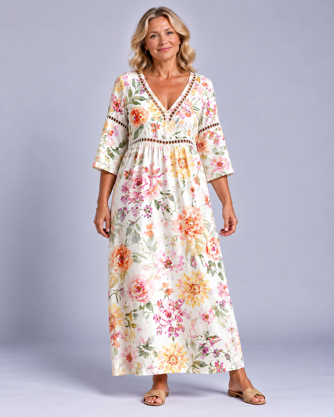 Isla | Women's Breezy Midi Dress