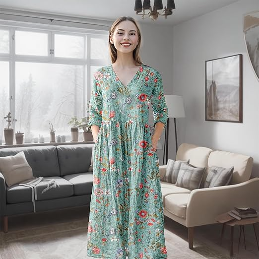 Women's floral dress