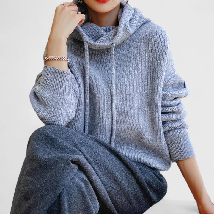 Women's Cozy Knit Hoodie