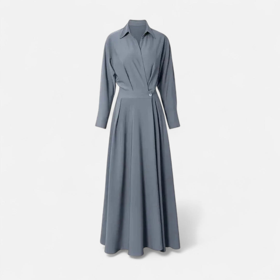Women’s French Classic Style Shirt-Dress