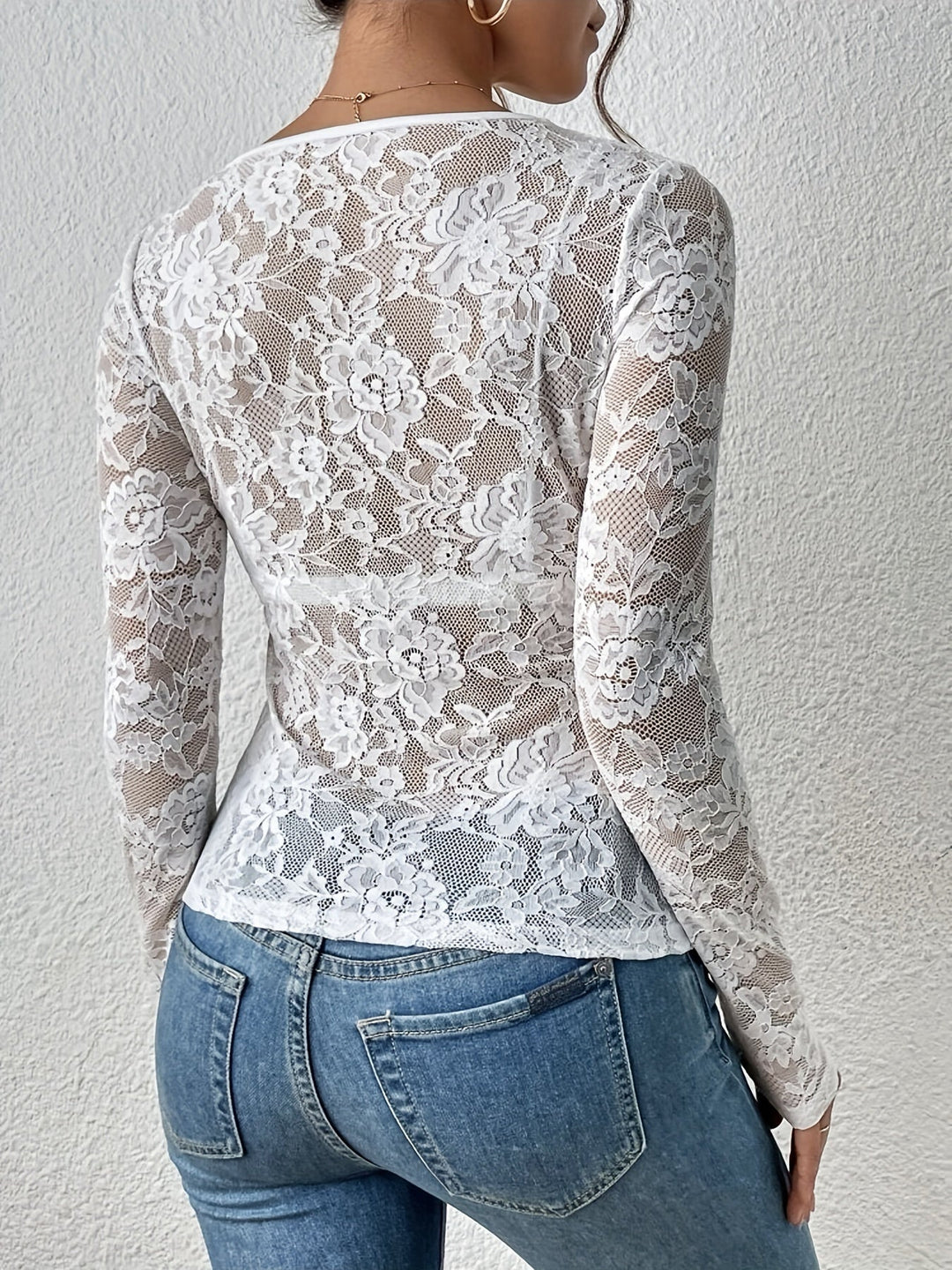 Lace shirt for women