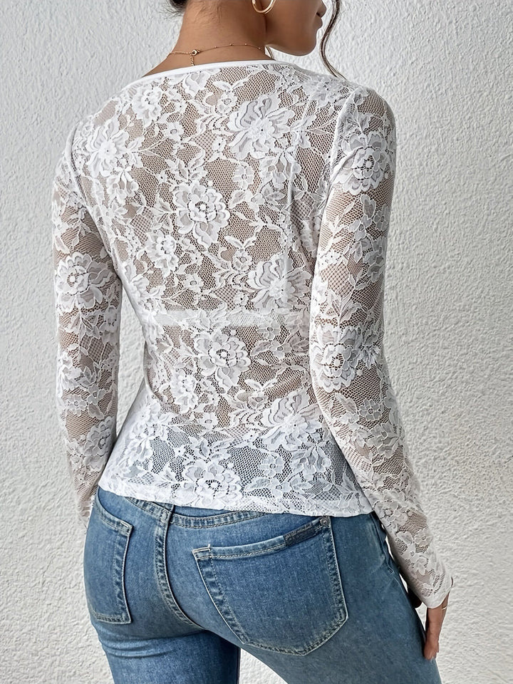 Lace shirt for women