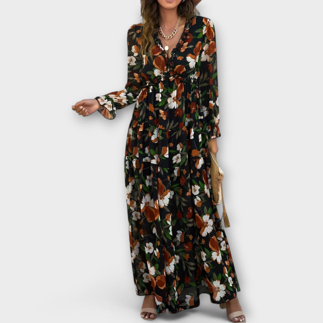 Women's Long Sleeve Summer Dress