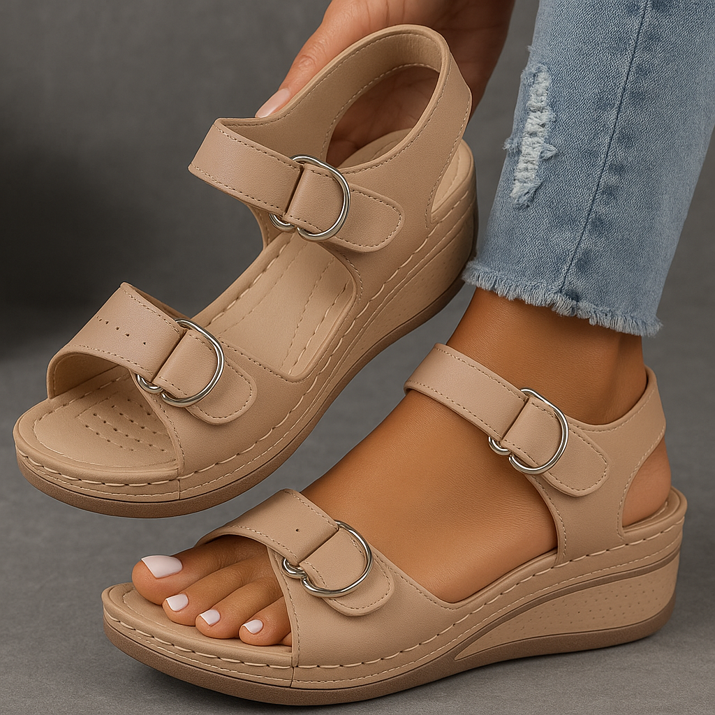 Soft orthopaedic comfort summer sandals for women -6