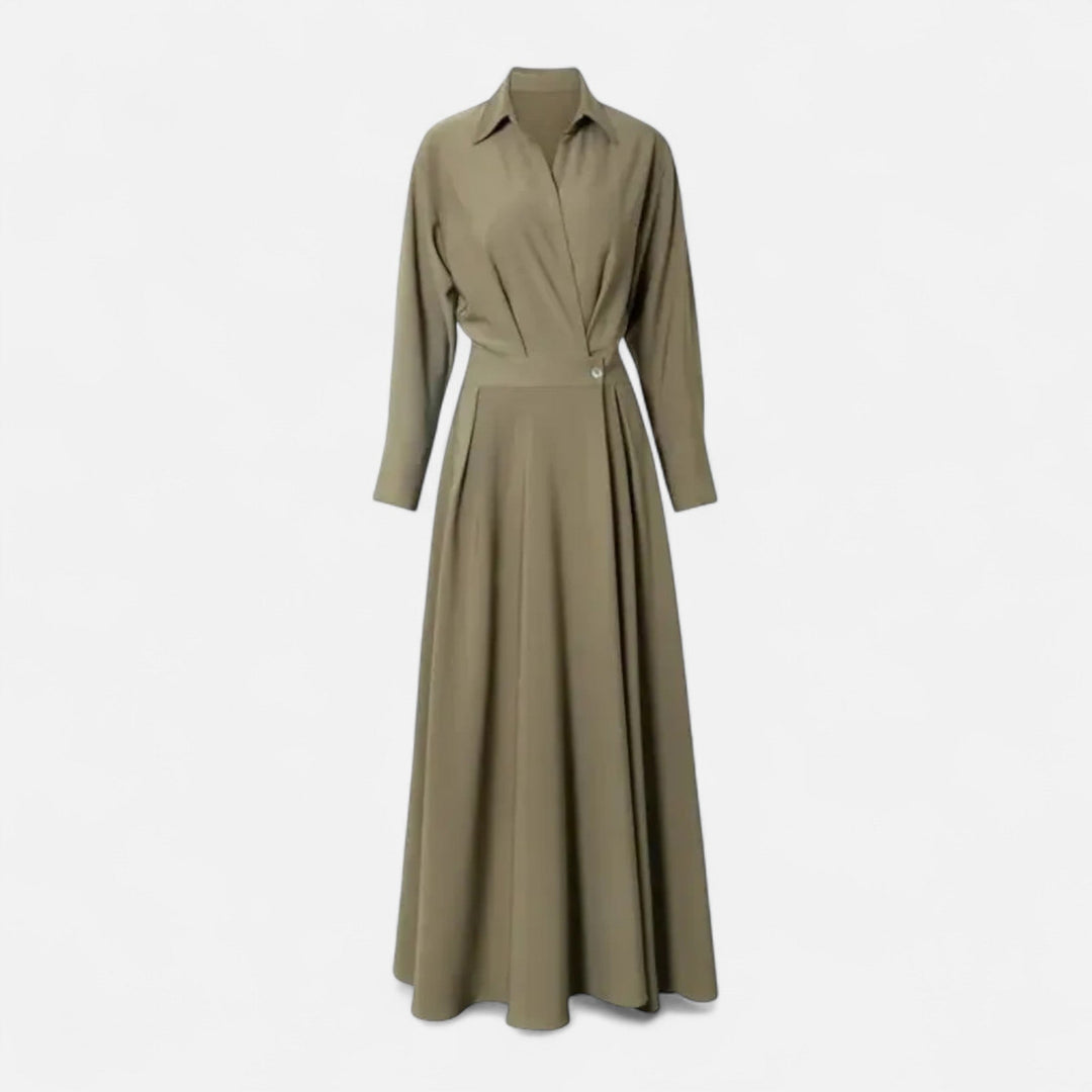 Women’s French Classic Style Shirt-Dress
