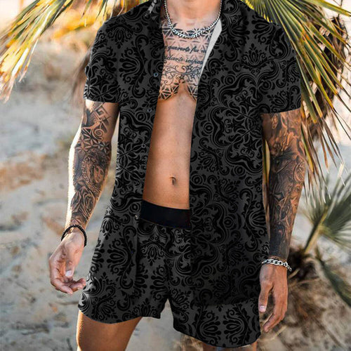 Hawaiian Men's Short Sleeve Set