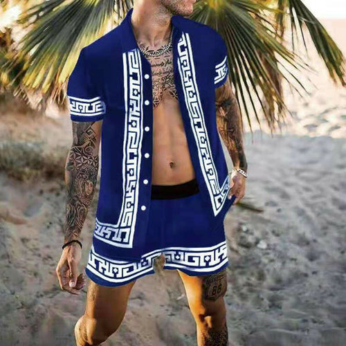 Hawaiian Men's Short Sleeve Set