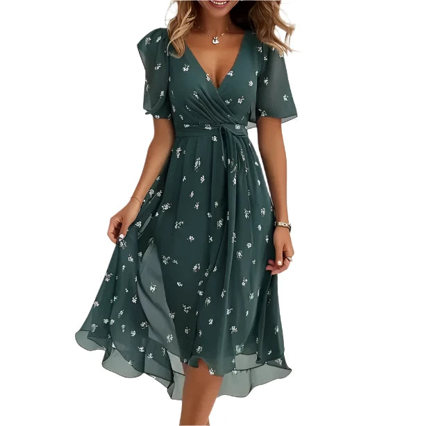 Women's V-neck dress