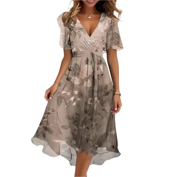 Women's V-neck dress