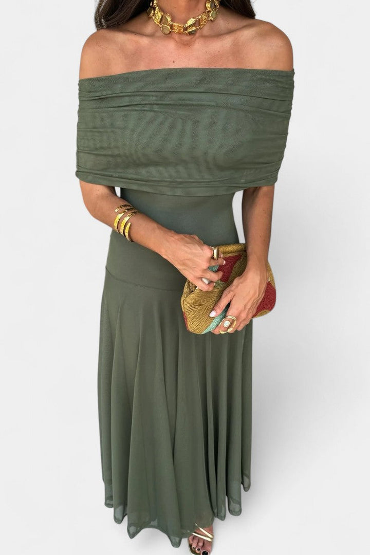 Women's Strapless Summer Dress