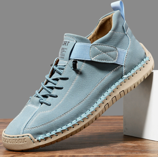 Elvara | Women's Leather Comfort Support Slip On Sneakers