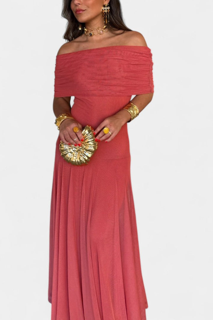 Women's Strapless Summer Dress
