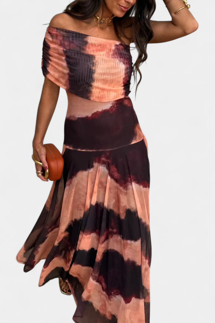 Women's Strapless Summer Dress