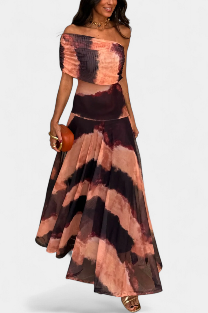 Women's Strapless Summer Dress