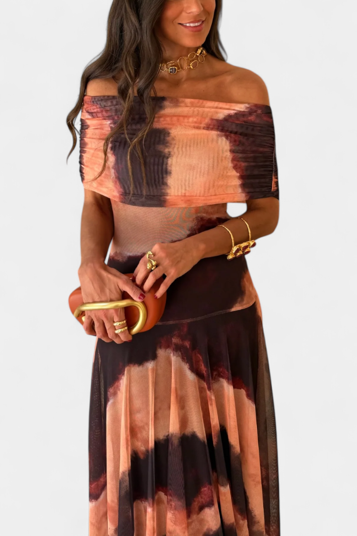 Women's Strapless Summer Dress