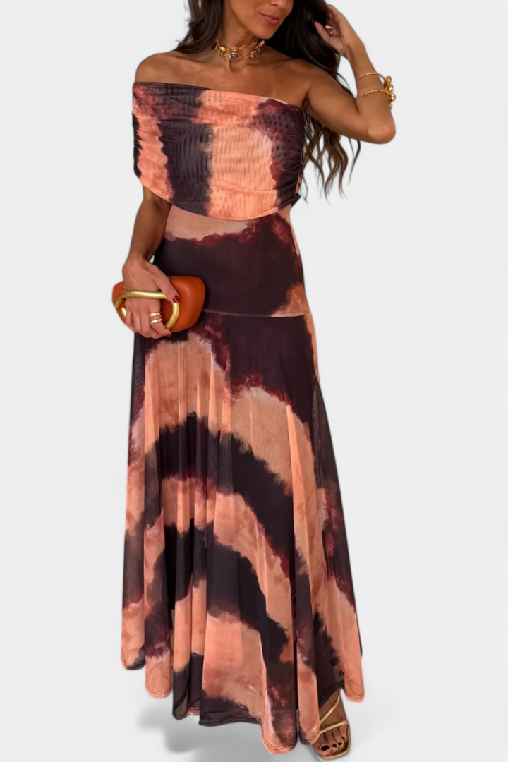 Women's Strapless Summer Dress