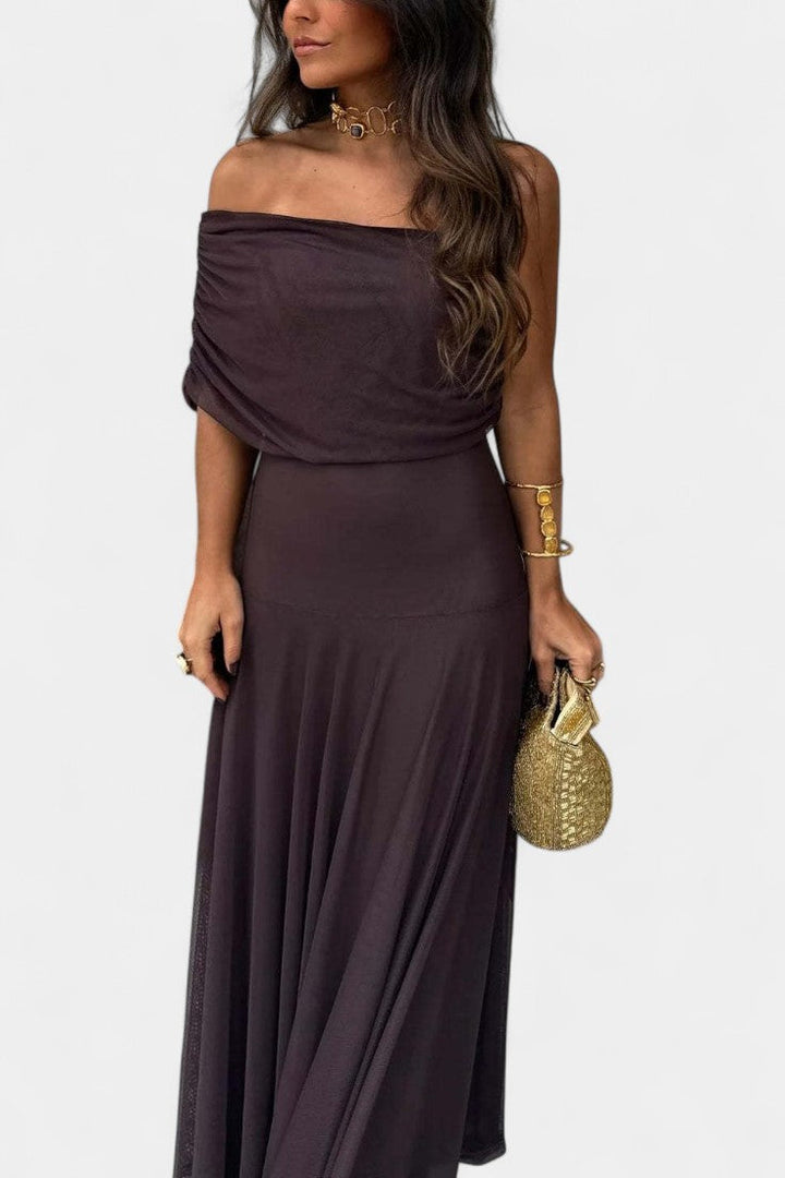 Women's Strapless Summer Dress
