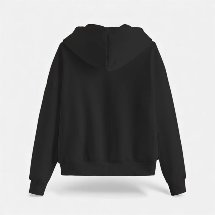 Women’s Casual Zip-Up Knit Hoodie for Autumn/Winter