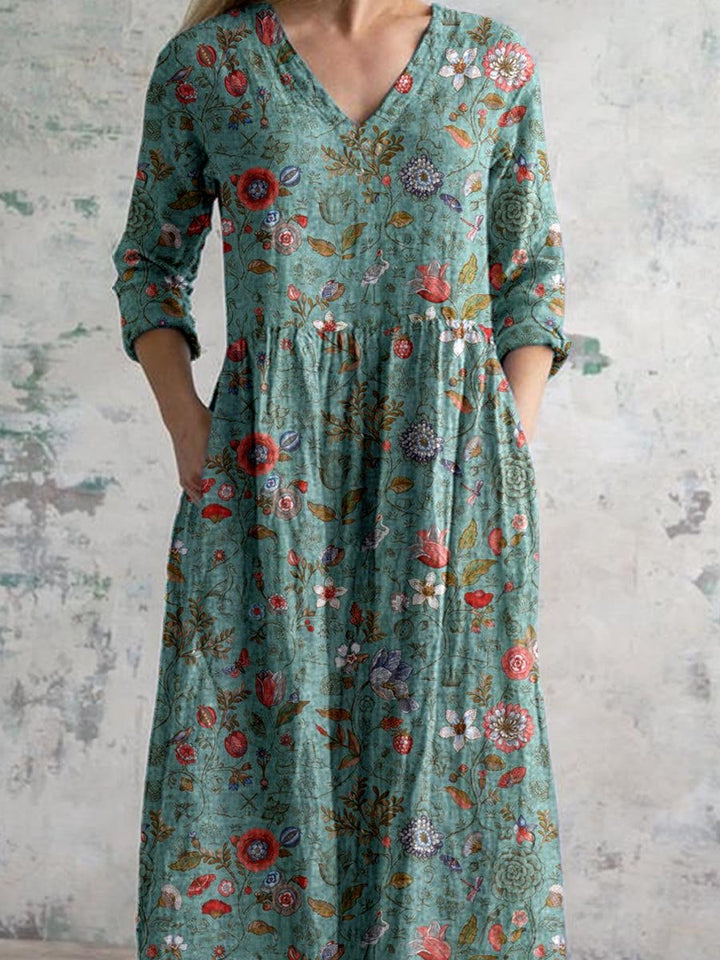 Women's floral dress