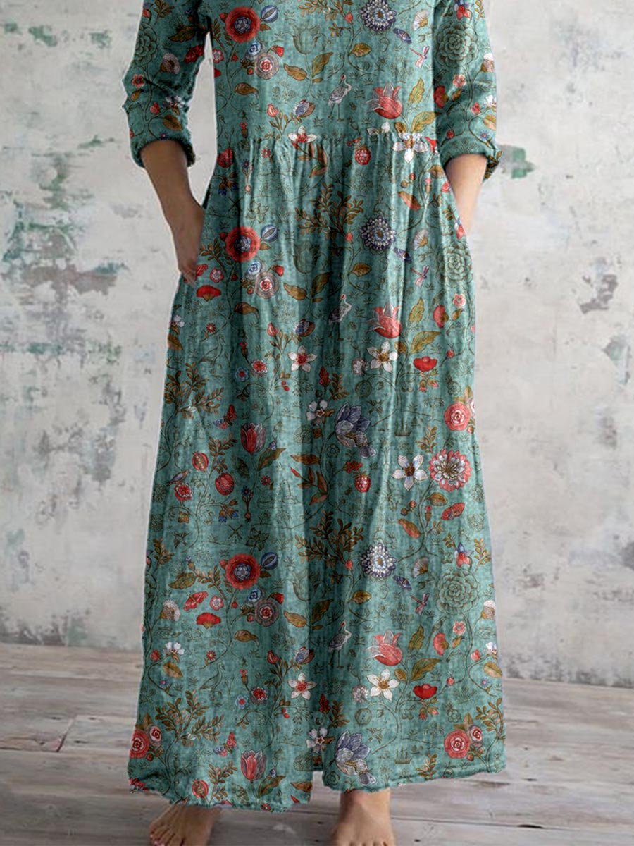 Women's floral dress