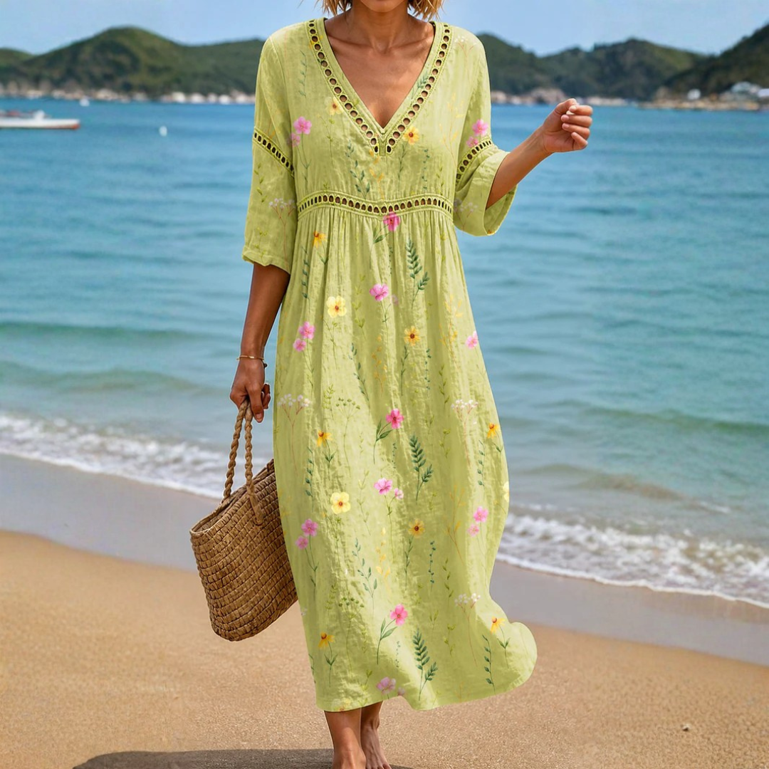 Wilhelmina | Women's Airy Comfort Midi Dress