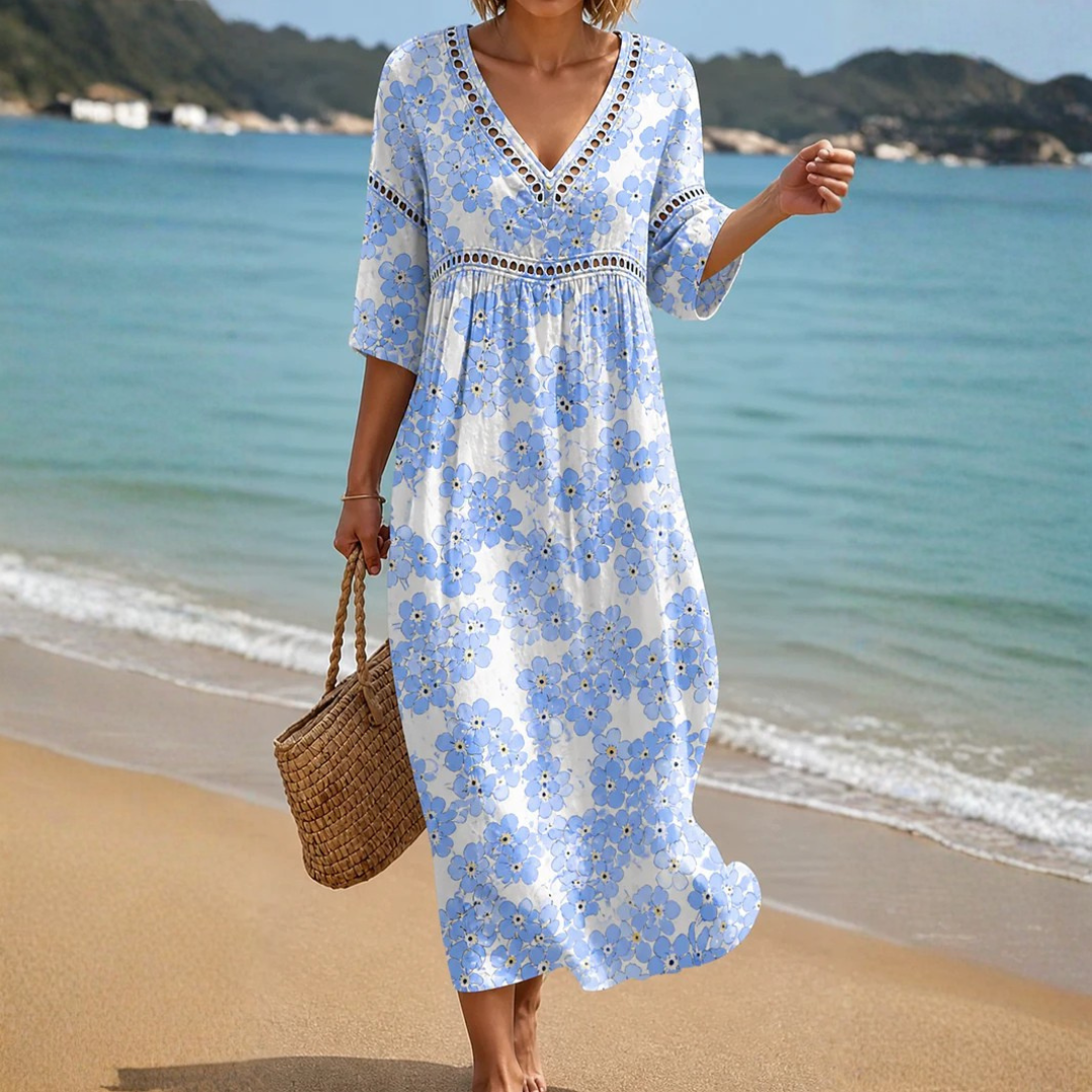 Marisol | Women's Relaxed Silhouette Midi Dress
