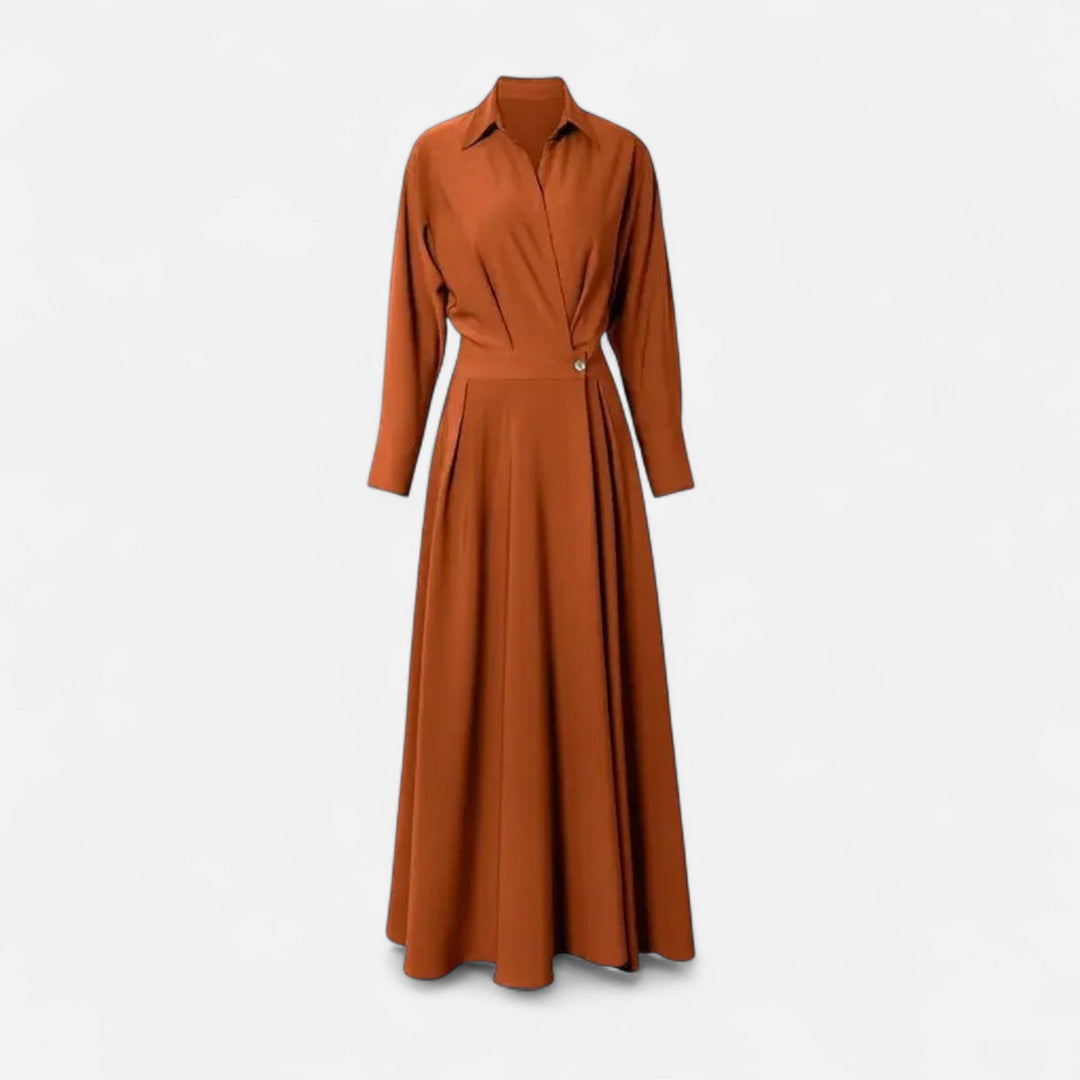 Women’s French Classic Style Shirt-Dress