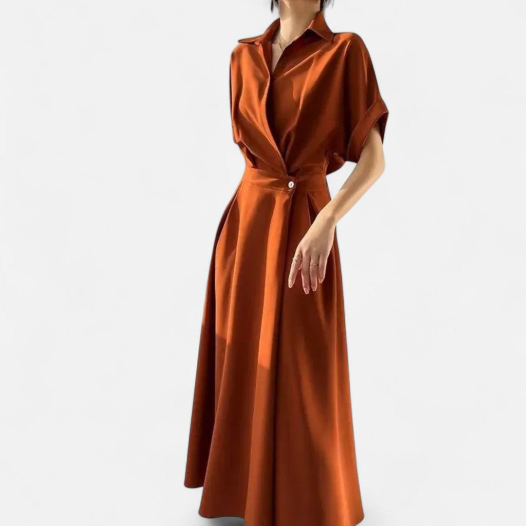 Women’s French Classic Style Shirt-Dress