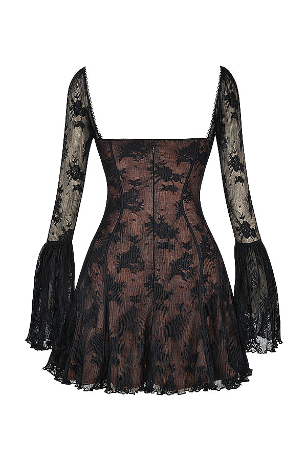 Women's lace corset dress