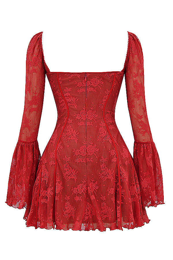 Women's lace corset dress