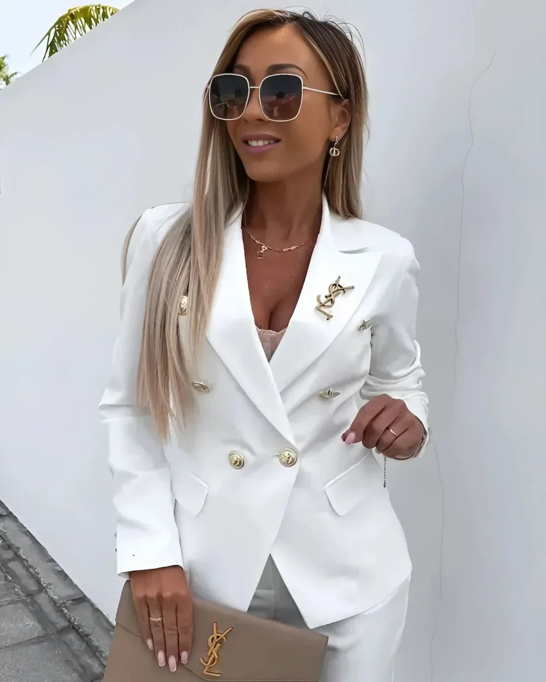 Paige | Women's Double Breasted Tailored Suit Set